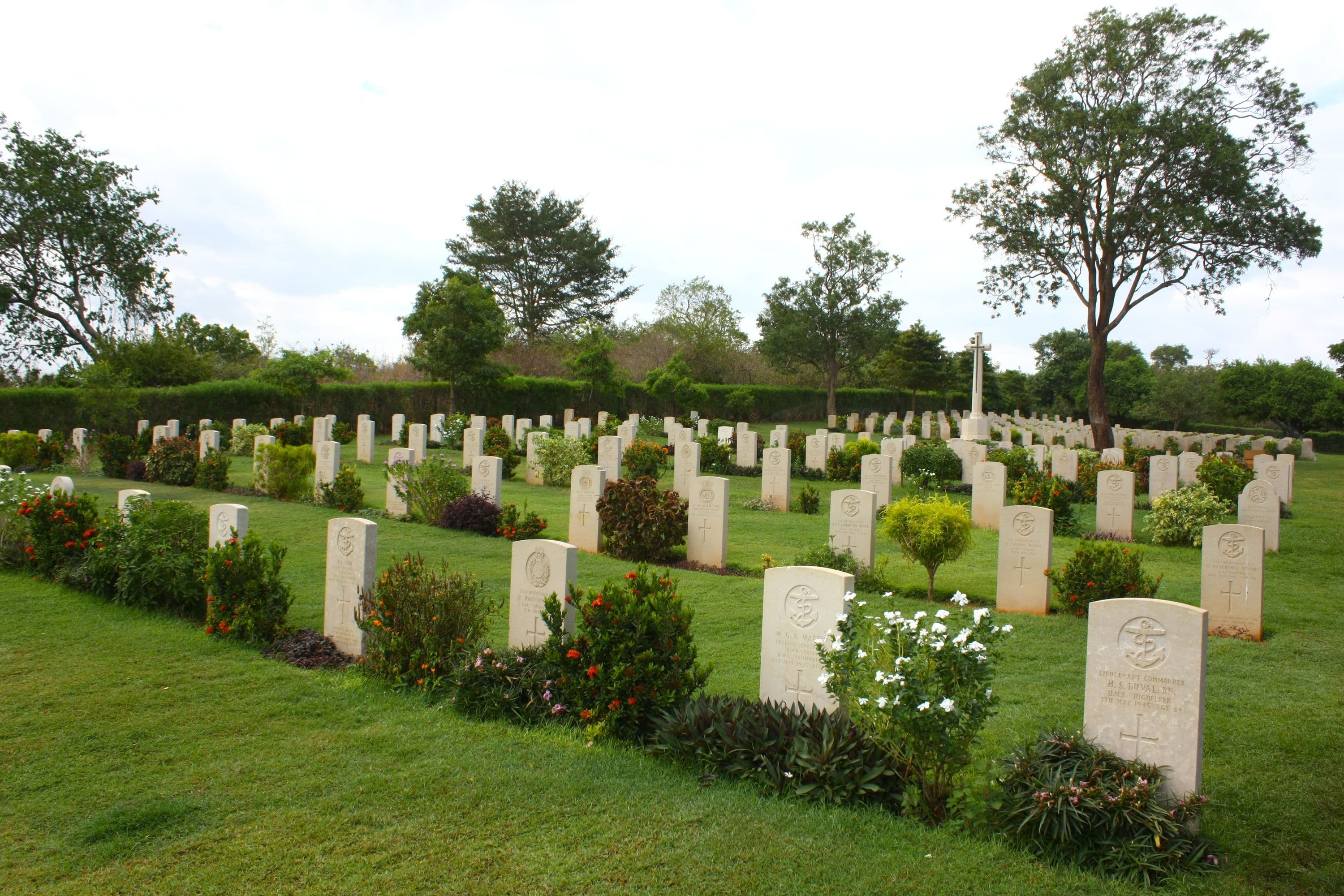 Trincomalee Solemn History The British War Cemetery